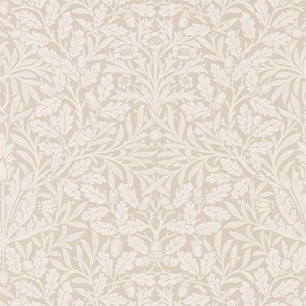 Pure Acorn-behang-Tapete-Morris & Co-Linen/Ecru-Rol-216040-Selected Wallpapers