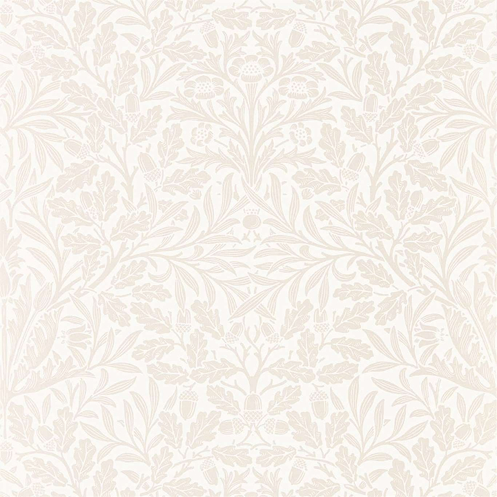 Pure Acorn-behang-Tapete-Morris & Co-Ivory/Pearl-Rol-216044-Selected Wallpapers