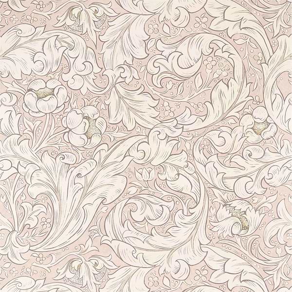 Pure Bachelor's Button-behang-Tapete-Morris & Co-Sea Pink-Rol-216553-Selected Wallpapers
