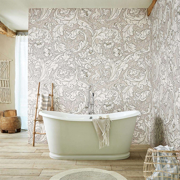 Pure Bachelor's Button-behang-Tapete-Morris & Co-Selected Wallpapers