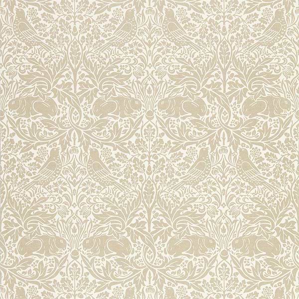 Pure Brer Rabbit-behang-Tapete-Morris & Co-Linen-Rol-216531-Selected Wallpapers
