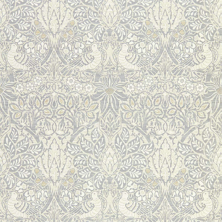 Pure Dove & Rose-behang-Tapete-Morris & Co-Cloud Grey-Rol-216520-Selected Wallpapers