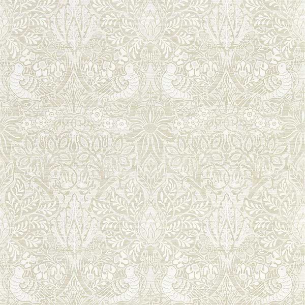 Pure Dove & Rose-behang-Tapete-Morris & Co-White Clover-Rol-216521-Selected Wallpapers