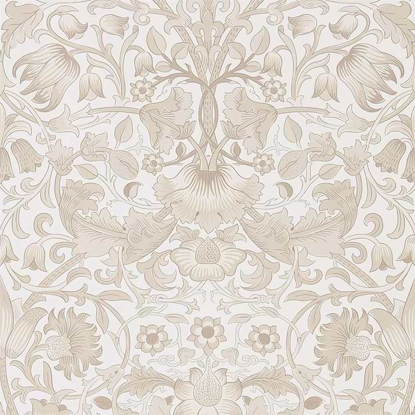 Pure Lodden-behang-Tapete-Morris & Co-Ivory/Linen-Rol-216031-Selected Wallpapers