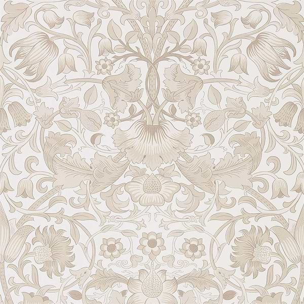 Pure Lodden-behang-Tapete-Morris & Co-Ivory/Linen-Rol-216031-Selected Wallpapers