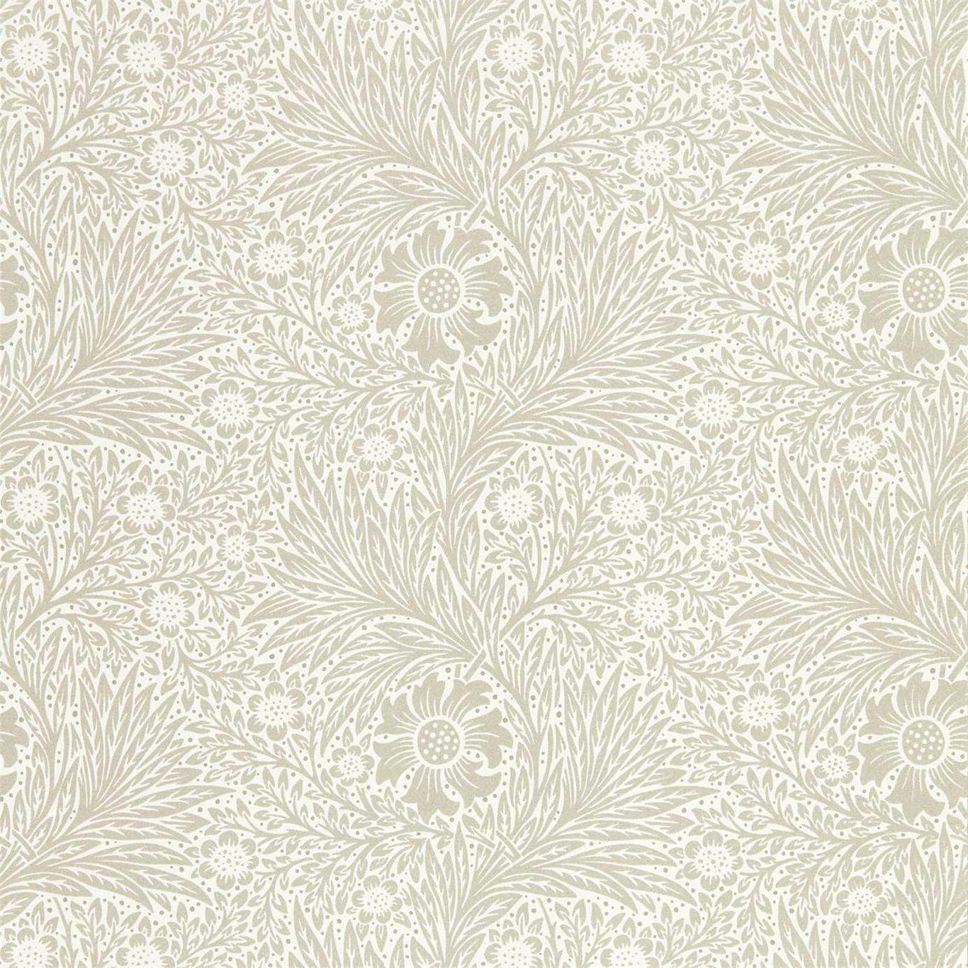 Pure Marigold-behang-Tapete-Morris & Co-Soft Gilver-Rol-216537-Selected Wallpapers