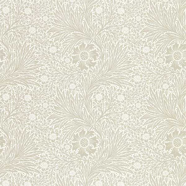 Pure Marigold-behang-Tapete-Morris & Co-Soft Gilver-Rol-216537-Selected Wallpapers