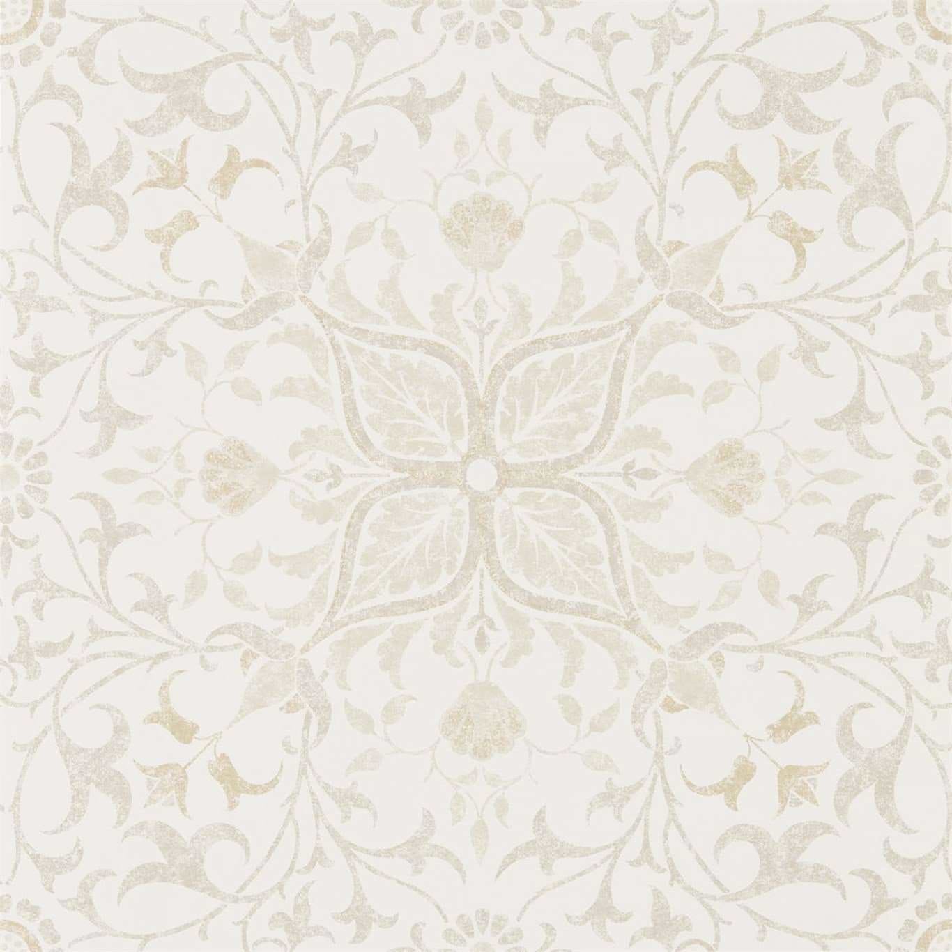 Pure Net Ceiling-behang-Tapete-Morris & Co-Ecru/Linnen-Rol-216039-Selected Wallpapers