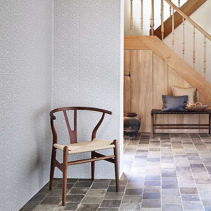 Pure Scroll-behang-Tapete-Morris & Co-Selected Wallpapers