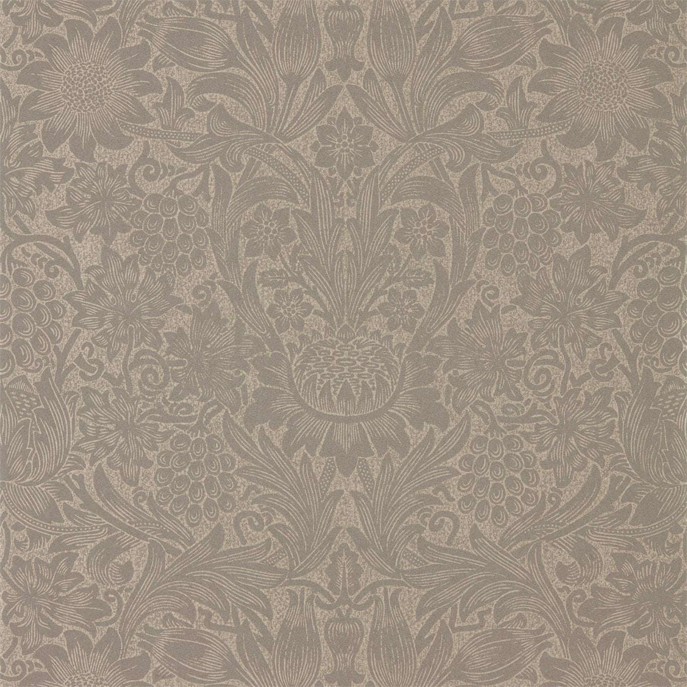 Pure Sunflower-behang-Tapete-Morris & Co-Mole/Gold-Rol-216045-Selected Wallpapers