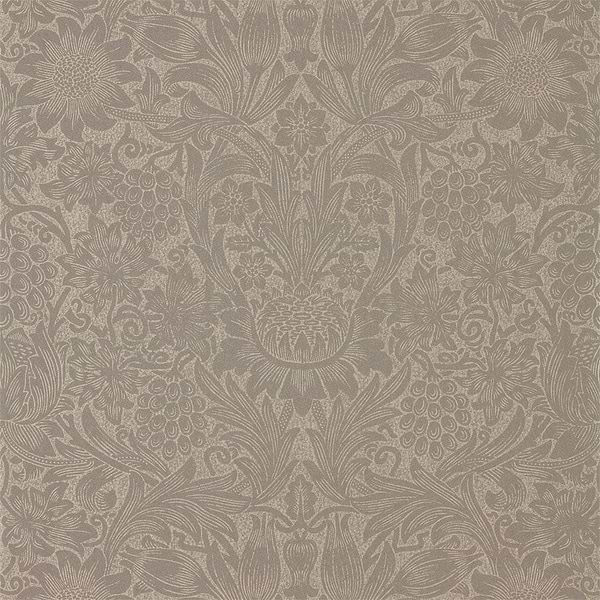 Pure Sunflower-behang-Tapete-Morris & Co-Mole/Gold-Rol-216045-Selected Wallpapers