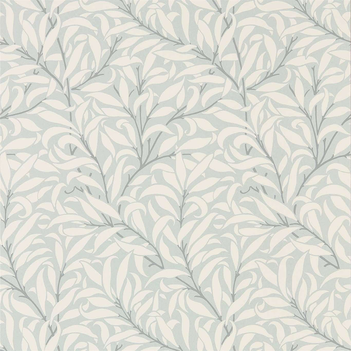 Pure Willow Bough-behang-Tapete-Morris & Co-Eggshell/Chalk-Rol-216024-Selected Wallpapers