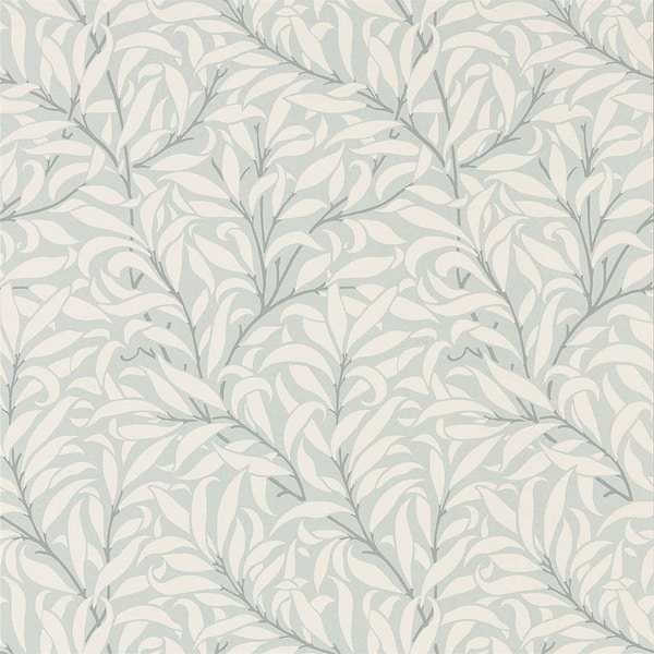Pure Willow Bough-behang-Tapete-Morris & Co-Eggshell/Chalk-Rol-216024-Selected Wallpapers