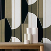 Pythagoras Textile-Behang-Tapete-Coordonne-Selected Wallpapers