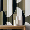 Pythagoras Textile-Behang-Tapete-Coordonne-Selected Wallpapers