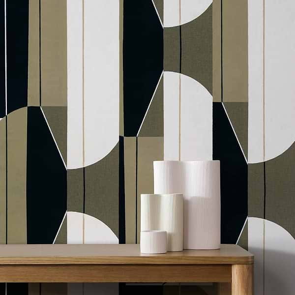 Pythagoras Textile-Behang-Tapete-Coordonne-Selected Wallpapers