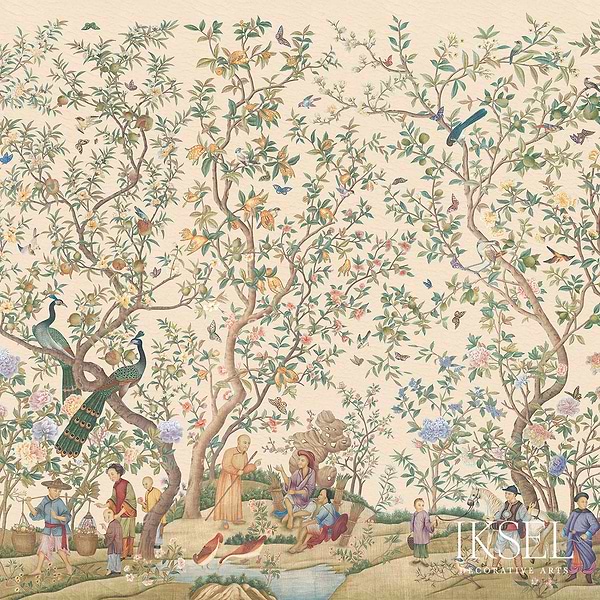Qianlong Garden-behang-Iksel-Blush-225 cm-SC115_CS22-Selected Wallpapers