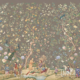Qianlong Garden-behang-Iksel-Charcoal Taupe-225 cm-SC115_CS26-Selected Wallpapers