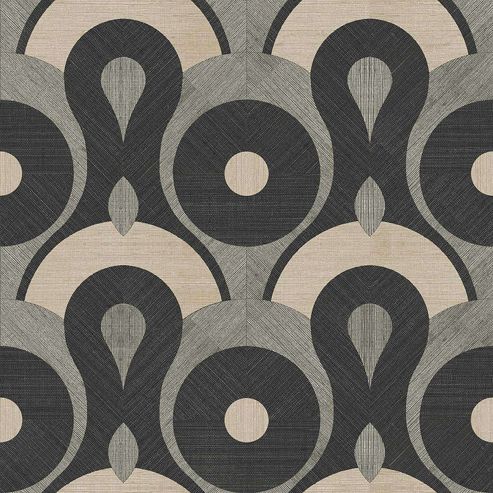 Queen Cobra-behang-Tapete-Moooi-Charcoal-Meter (M1)-MO4010-Selected Wallpapers