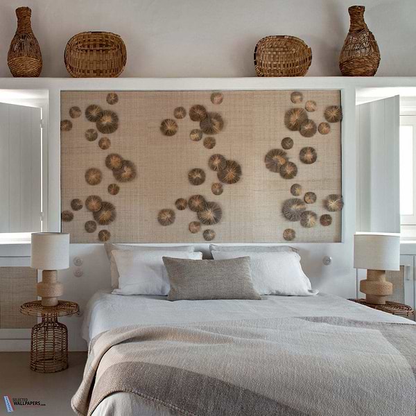 Raffia Lotus-Behang-Tapete-CMO Paris-Selected Wallpapers