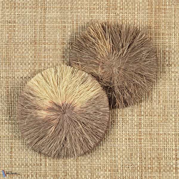 Raffia Lotus-Behang-Tapete-CMO Paris-Miel-Meter (M1)-CMO WRA 08 21-Selected Wallpapers