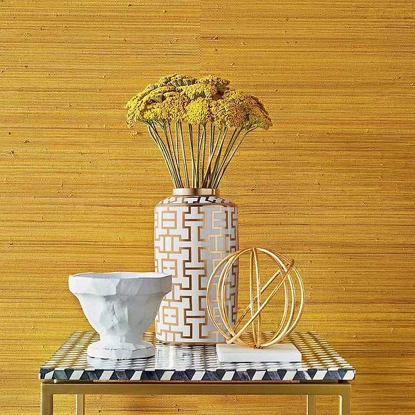Raffia Palm-Behang-Tapete-Thibaut-Selected Wallpapers