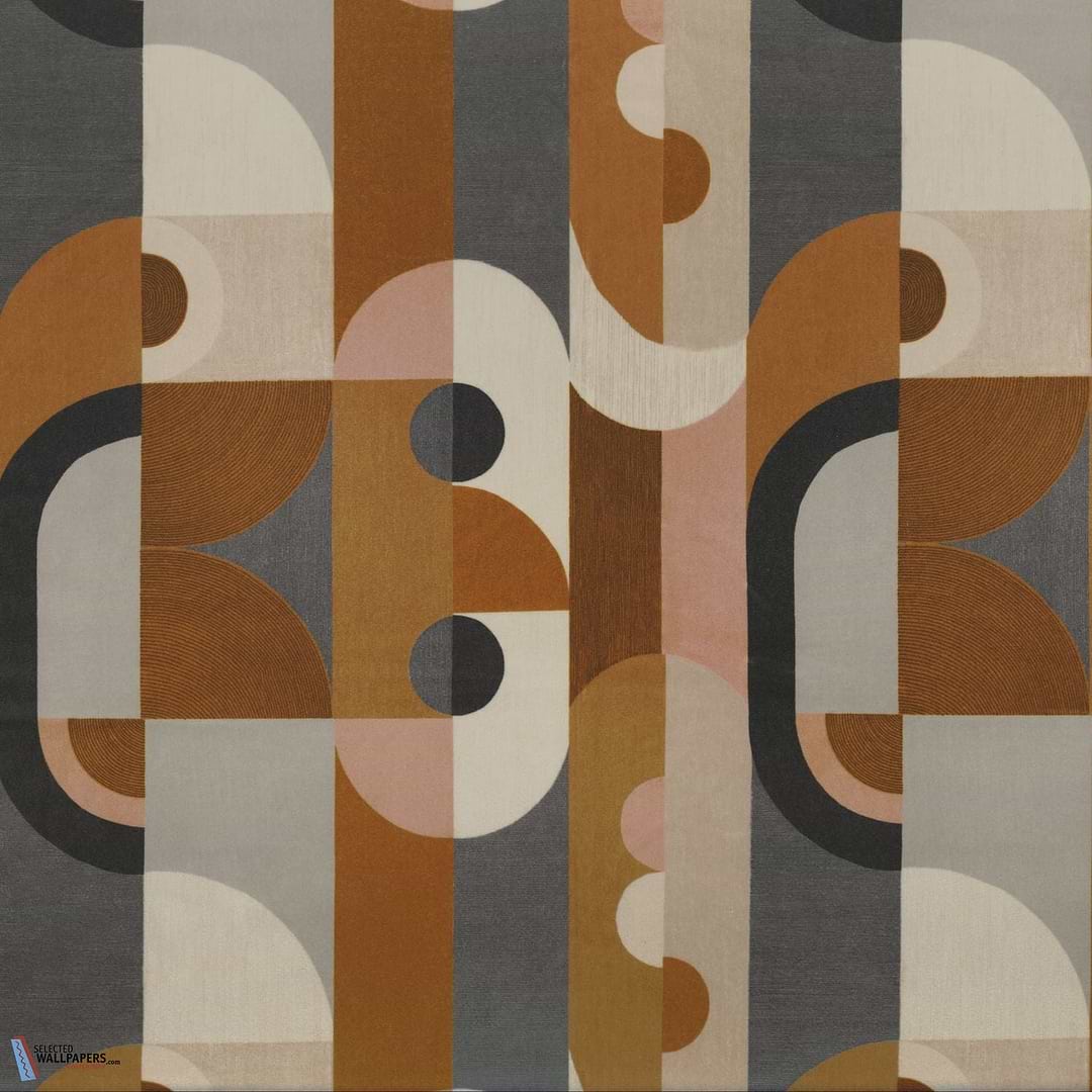 Reciproque stof-Fabric-Tapete-Casamance-Multico Mordore-Meter (M1)-42890144-Selected Wallpapers