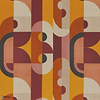 Reciproque stof-Fabric-Tapete-Casamance-Multico Terre-Meter (M1)-42890246-Selected Wallpapers
