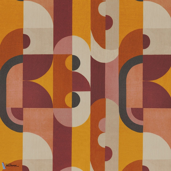 Reciproque stof-Fabric-Tapete-Casamance-Multico Terre-Meter (M1)-42890246-Selected Wallpapers