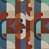 Reciproque stof-Fabric-Tapete-Casamance-Multico-Meter (M1)-42890450-Selected Wallpapers