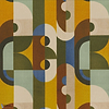 Reciproque stof-Fabric-Tapete-Casamance-Multico Olive-Meter (M1)-42890552-Selected Wallpapers