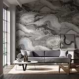 Reflected Obsidian-Behang-Tapete-Harlequin-Selected Wallpapers