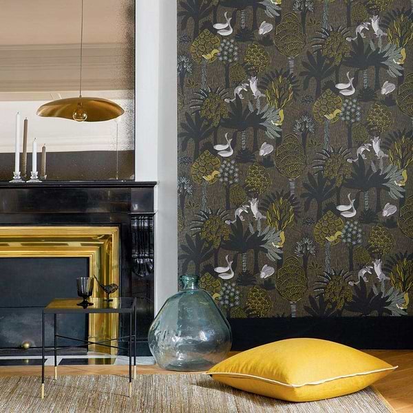 Renard & co-behang-Tapete-Elitis-Selected Wallpapers