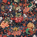 Rendezvous Tokyo Blue-behang-Tapete-Moooi-Indigo-Meter (M1)-MO3010-Selected Wallpapers