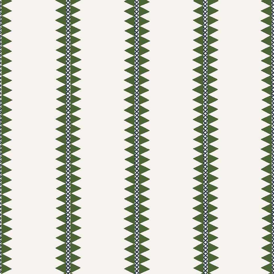 Reno Stripe-Behang-Tapete-Thibaut-Green-Rol-T13242-Selected Wallpapers