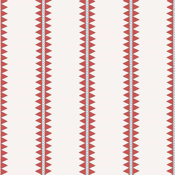 Reno Stripe-Behang-Tapete-Thibaut-Coral-Rol-T13245-Selected Wallpapers
