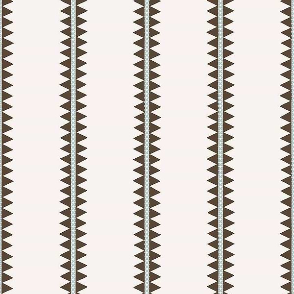 Reno Stripe-Behang-Tapete-Thibaut-Brown-Rol-T13246-Selected Wallpapers