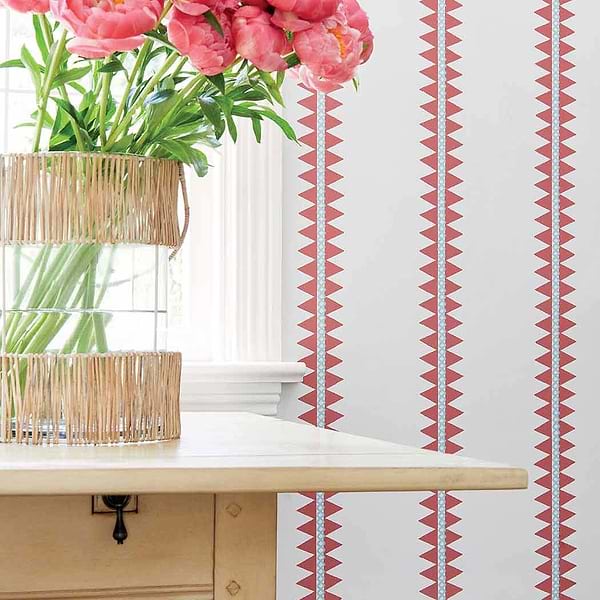 Reno Stripe-Behang-Tapete-Thibaut-Selected Wallpapers