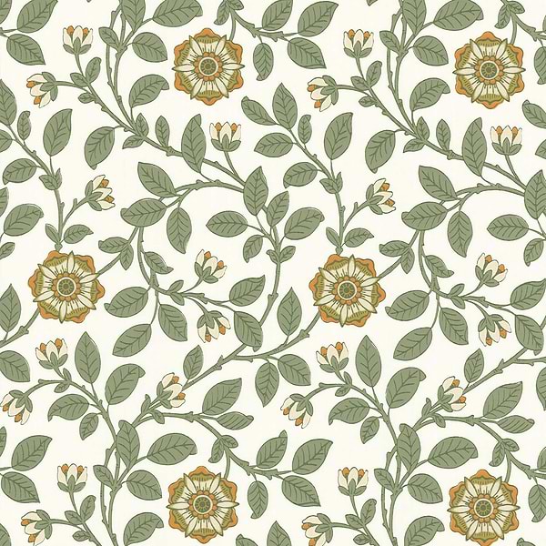 Richmond Green-behang-Tapete-Little Greene-Guinevere-Rol-0251RGGUINE-Selected Wallpapers