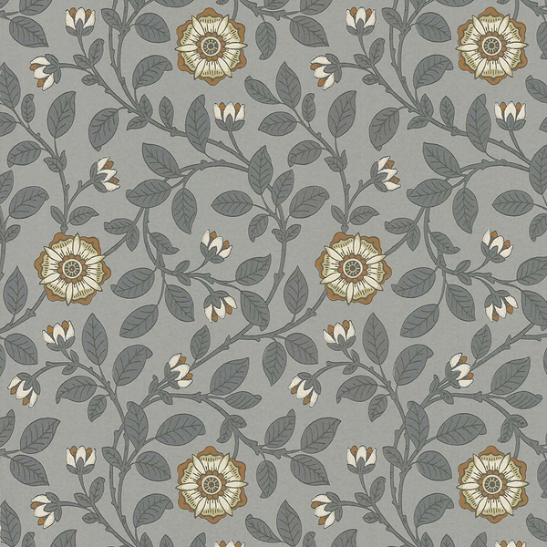Richmond Green-behang-Tapete-Little Greene-Platinum-Rol-0251RGPLATI-Selected Wallpapers