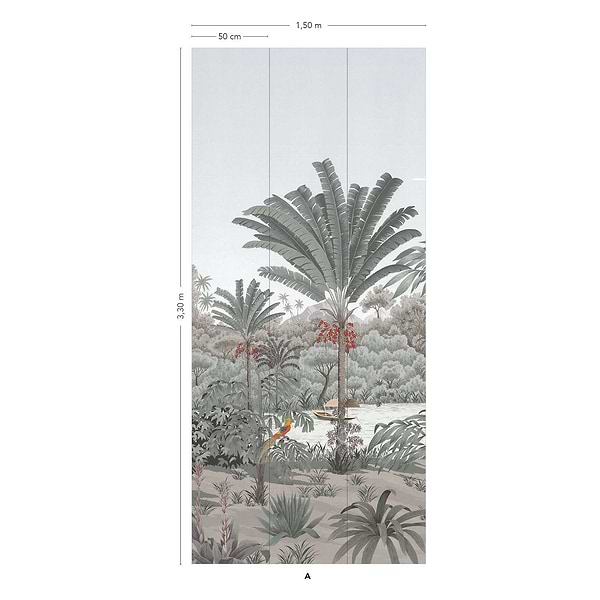 Riviere des Parfums Panels-Behang-Tapete-Isidore Leroy-Selected Wallpapers