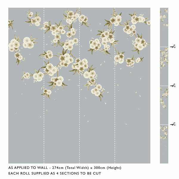 Rosa-Behang-Tapete-Harlequin-Selected Wallpapers