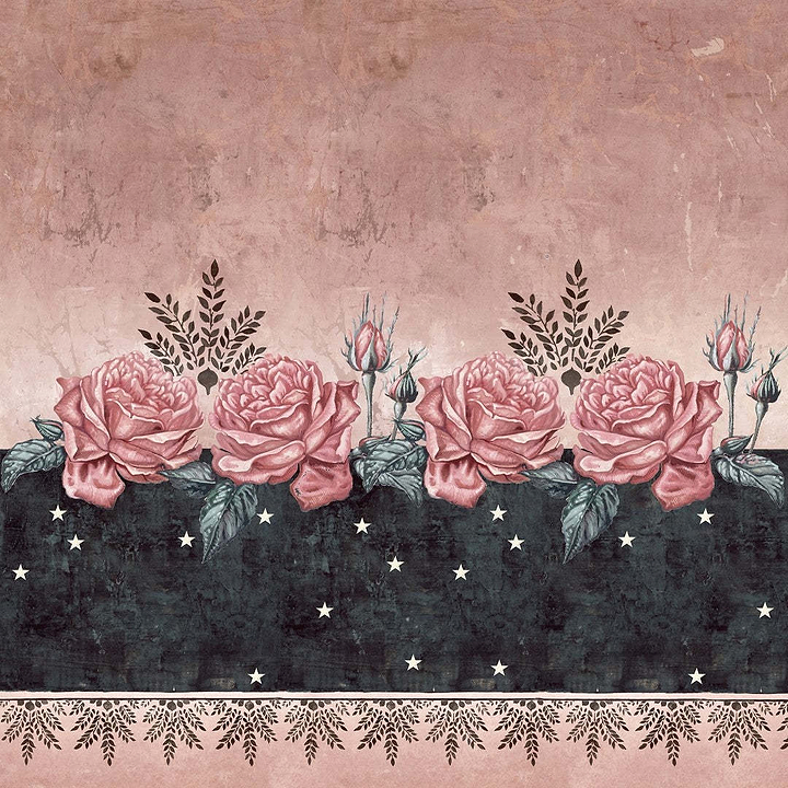 Rosa di Sera Tapete