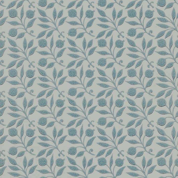 Rosehip-behang-Tapete-Morris & Co-Mineral Blue-Rol-214710-Selected Wallpapers