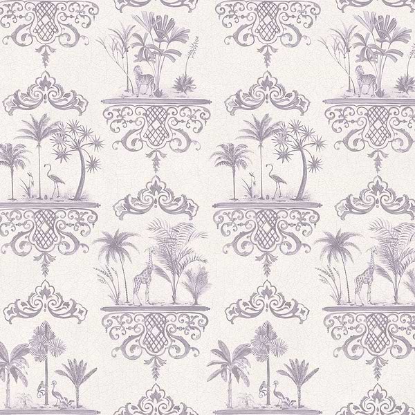 Rousseau-Behang-Tapete-Cole & Son-Dove Grey-Rol-99/9038-Selected Wallpapers