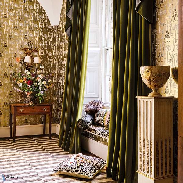 Roxanne Wallcovering-Behang-Tapete-Romo-Selected Wallpapers