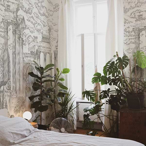 Ruins Textile-Behang-Tapete-Coordonne-Selected Wallpapers