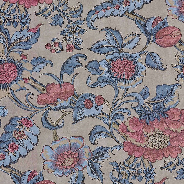 Sackville Street-behang-Tapete-Little Greene-Saphir-Rol-0284SASAPHI-Selected Wallpapers