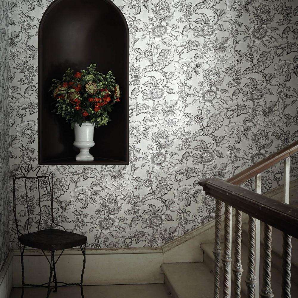 Sackville Street-behang-Tapete-Little Greene-Selected Wallpapers