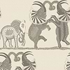 Safari Dance-Behang-Tapete-Cole & Son-Parchment & Soot-Rol-109/8037-Selected Wallpapers